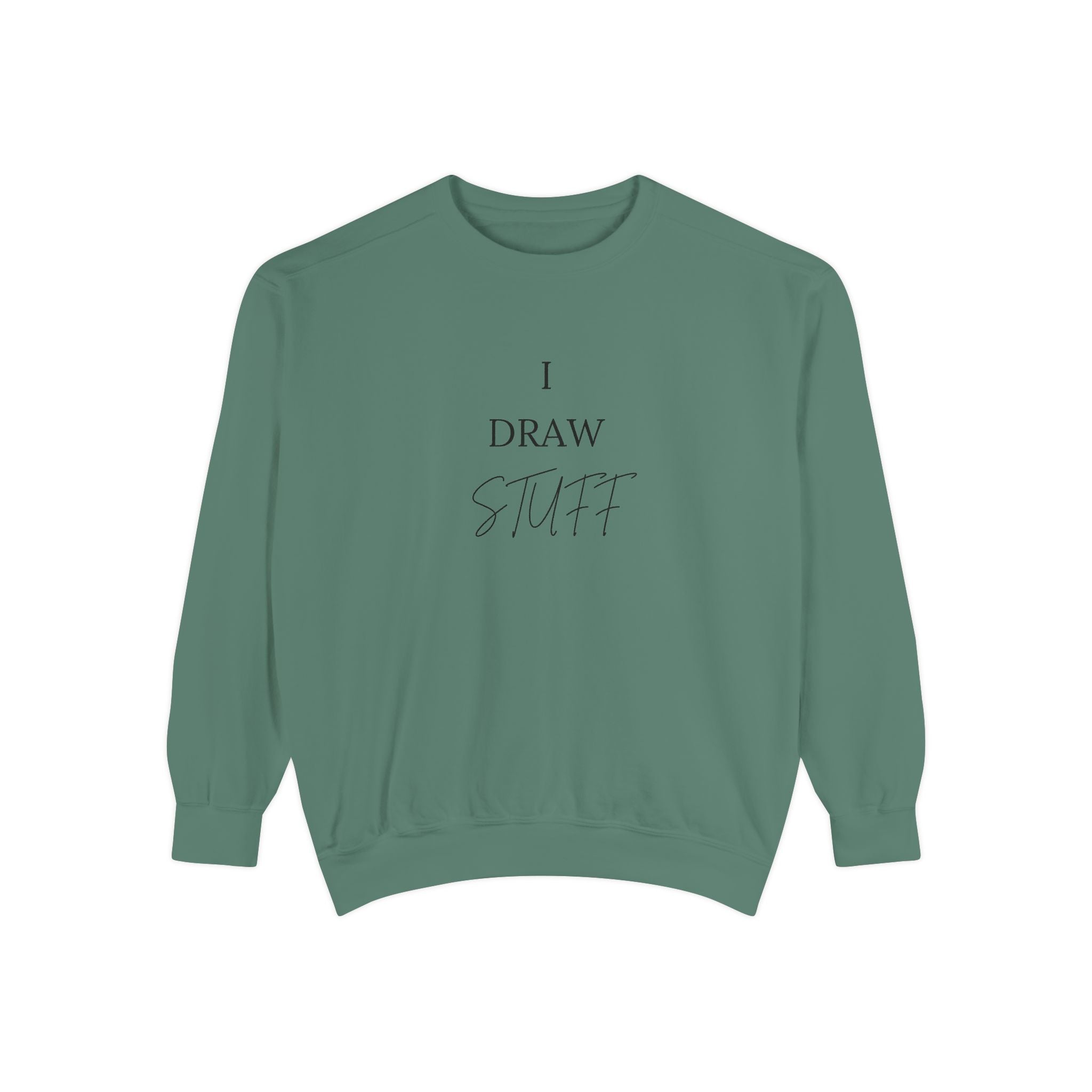 "I Draw Stuff" Sweatshirt — Gift for Architecture & Interior Design Students