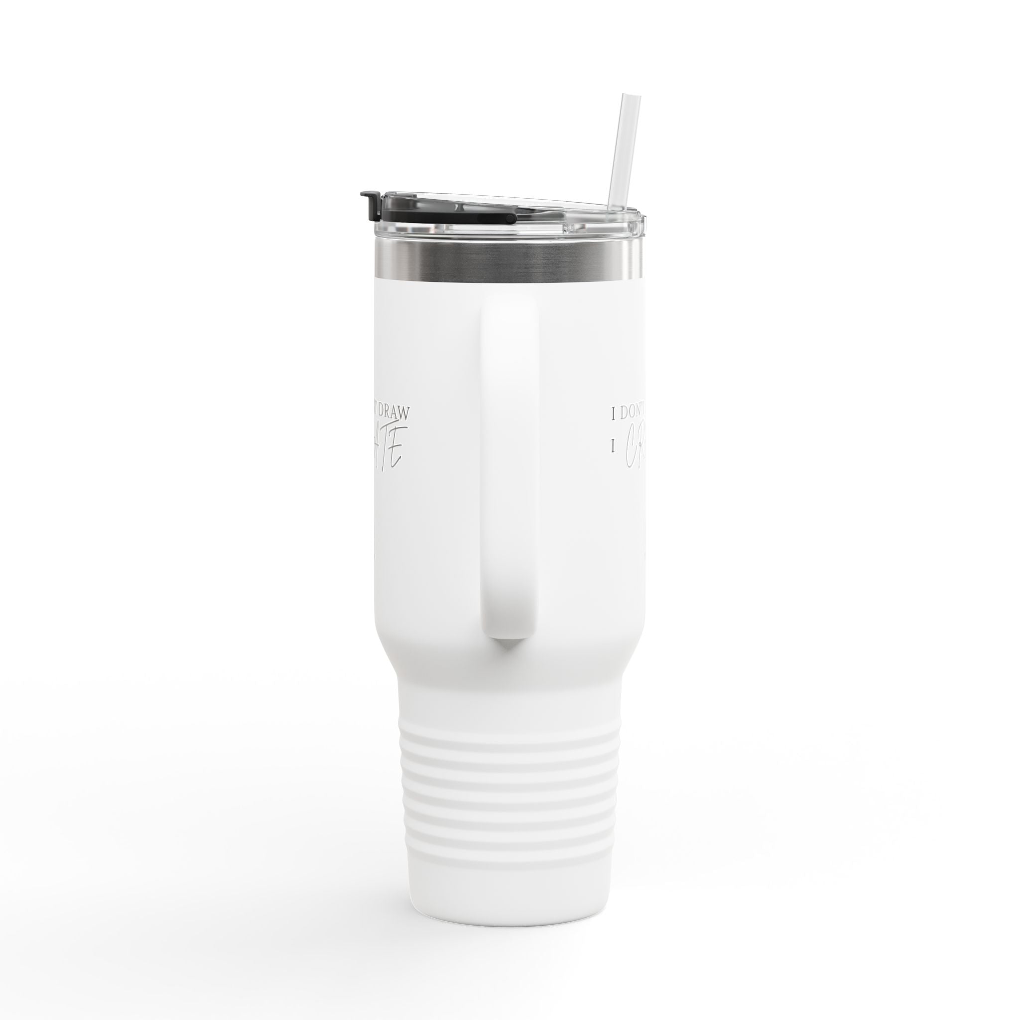40oz Insulated Travel Tumbler- Architect/Interior Designer Tumbler - 'I don't Just draw I create'