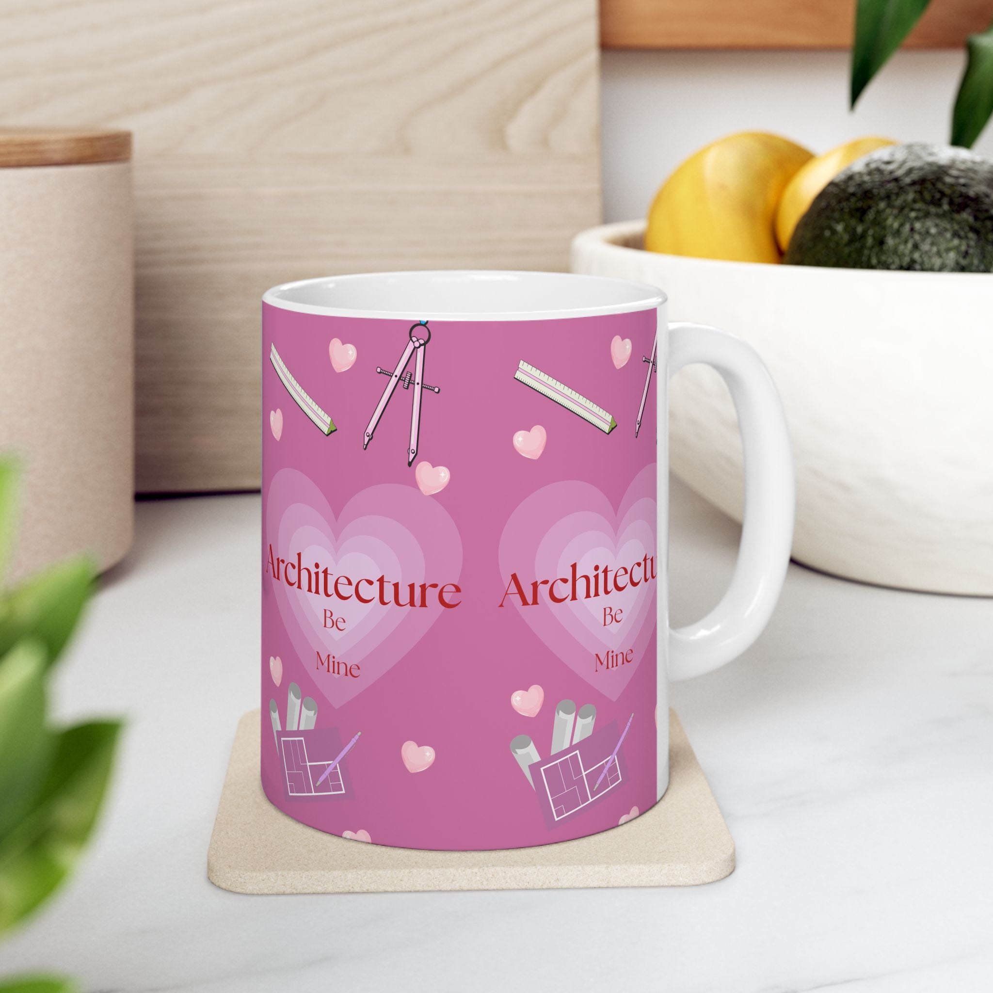 Architecture Valentine Mug — Cute Gift for Architecture & Interior Design Students (11oz, 15oz)