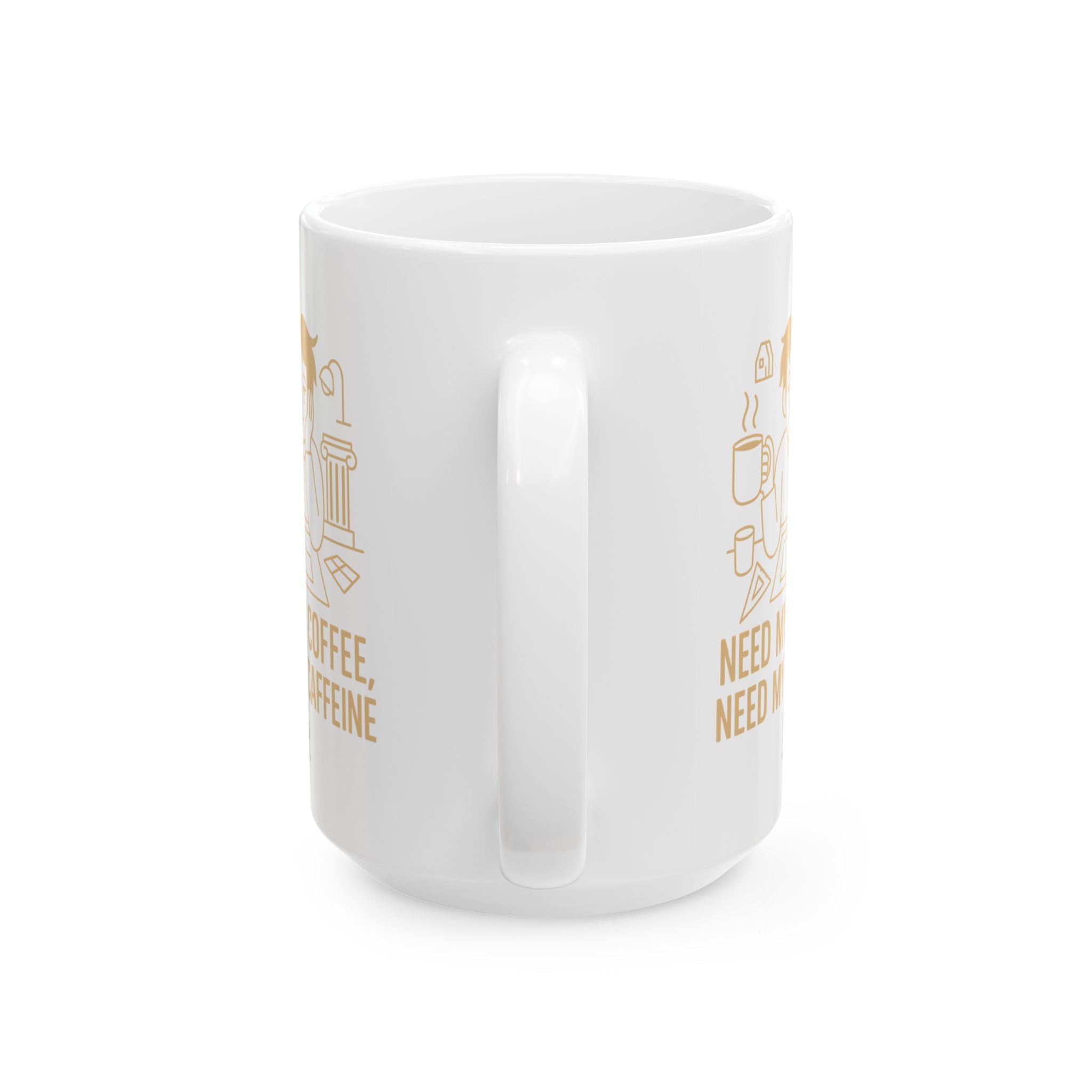 Coffee Mug for Architects and Designers - Draft Sleep Repeat - 11oz, 15oz Ceramic Mug